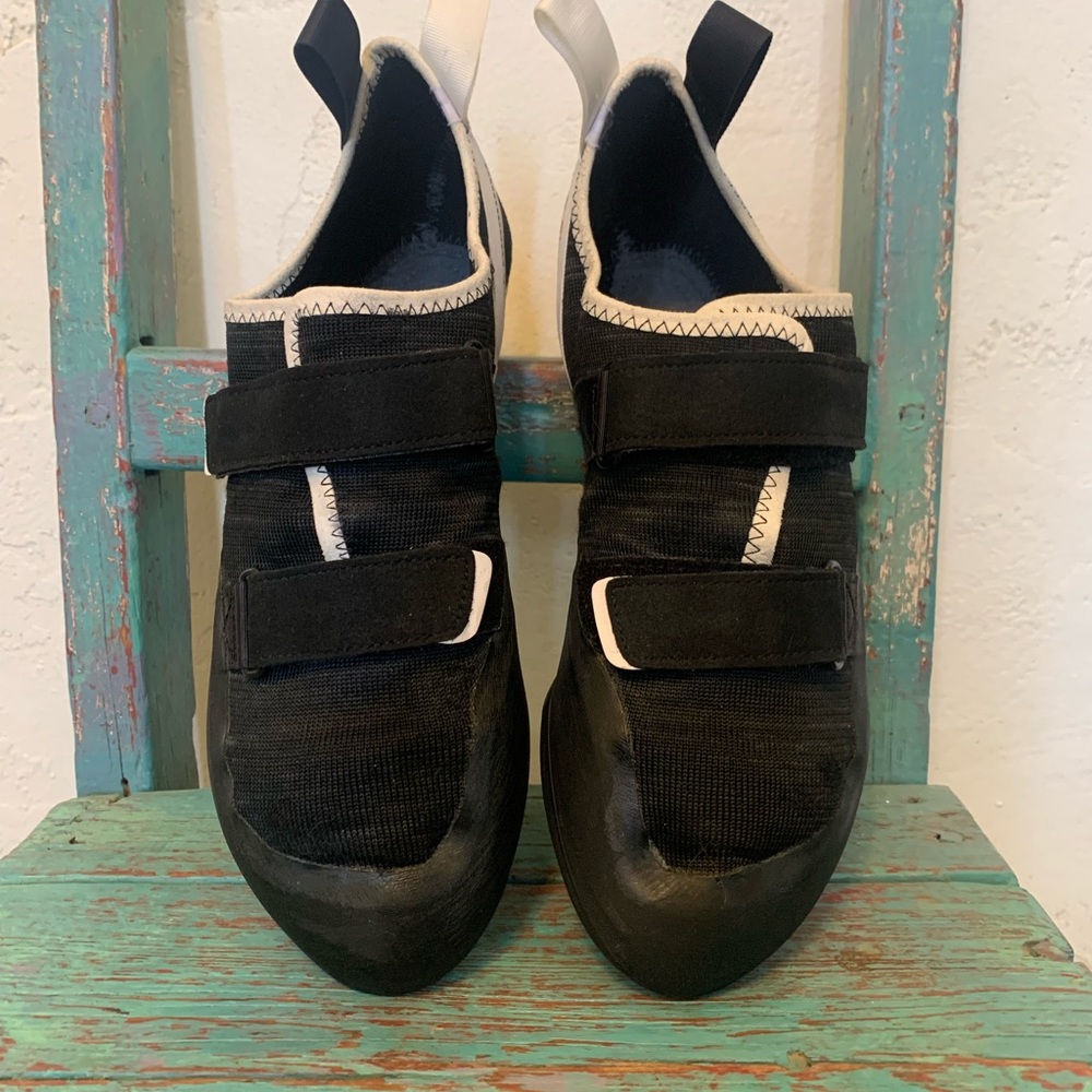 Black Diamond Momentum Rock Climbing Shoes Black White Mens 11.5 W 12.5 EU 45